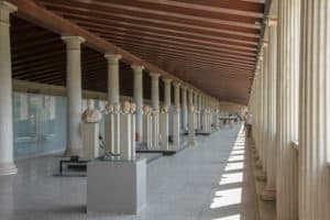 The Ancient Agora is one of the ruins in Athens