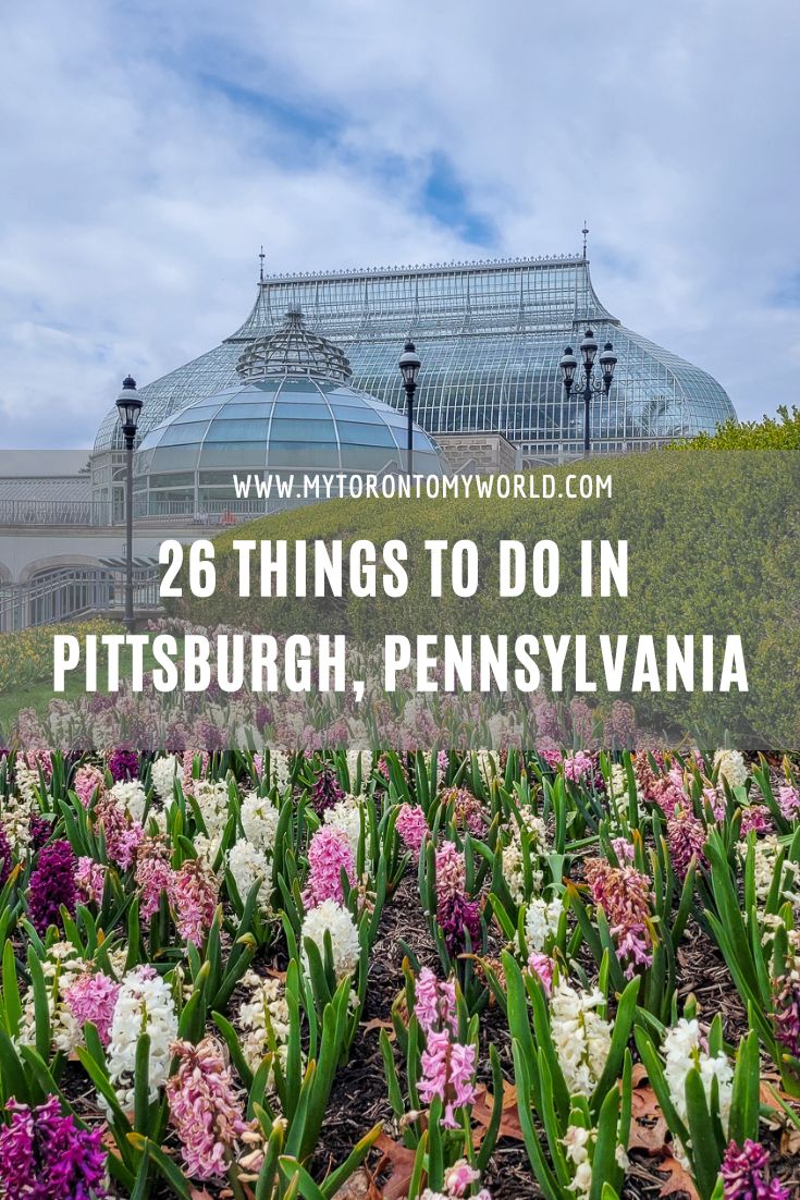 A list of 26 great things to do in Pittsburgh, Pennsylvania, USA. It's sorted into a 3-day itinerary which makes for a perfect weekend in Pittsburgh. 